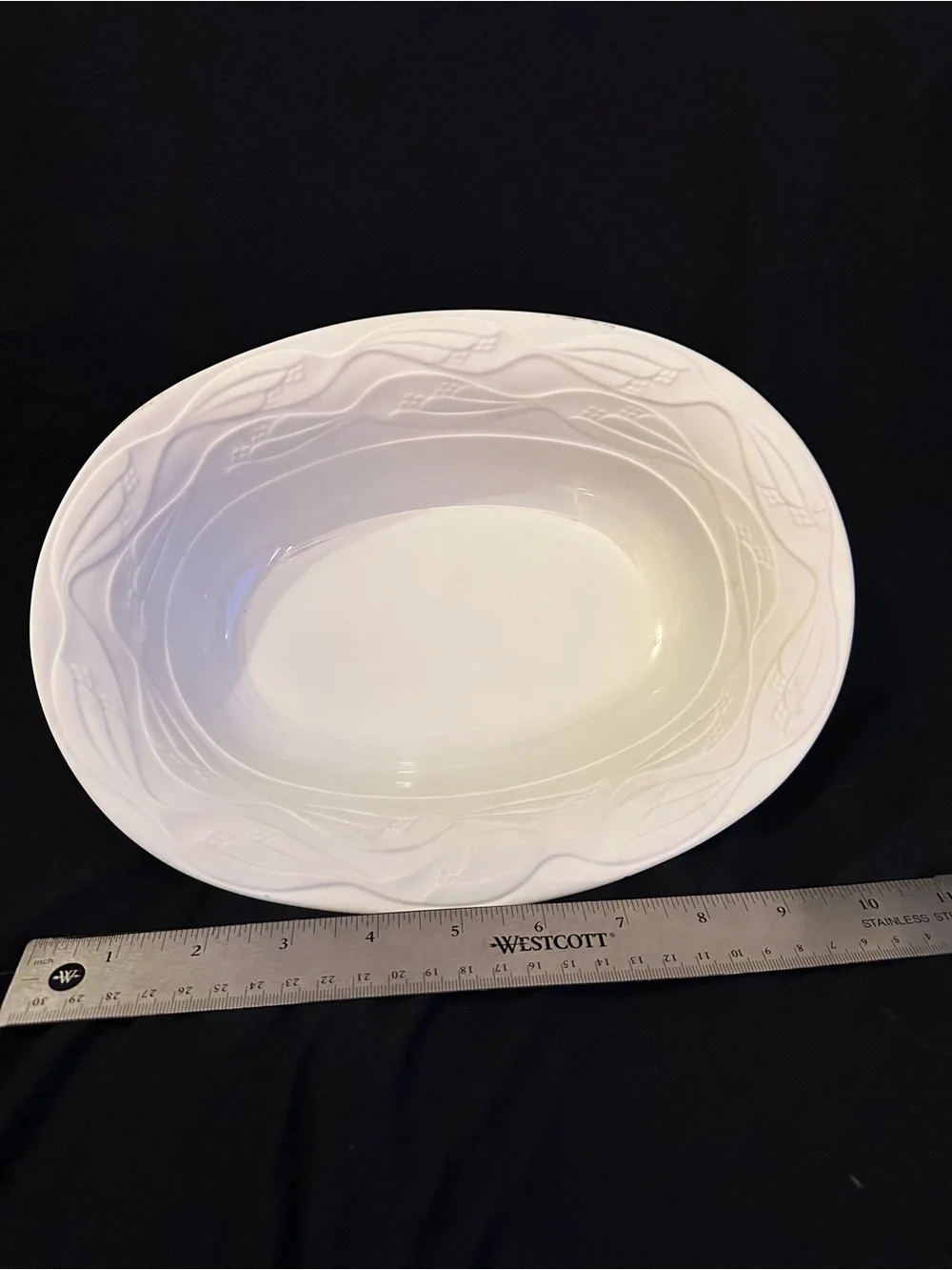 Vintage AK Kaiser Serving Bowl, Germany, Signed by M Frey